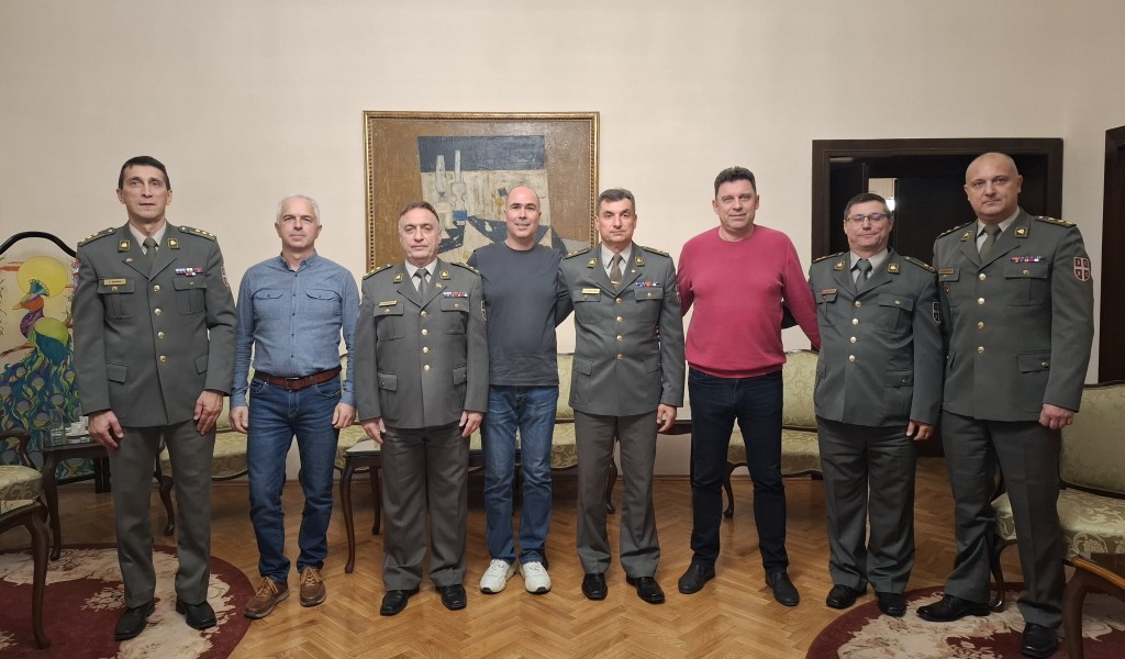 Посета припадника Војногеографског центра ОС Бугарске
